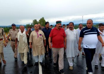 भारी वर्षा के कारण प्रदेश में जल शक्ति विभाग की 4680 योजनाएं क्षतिग्रस्त होने से प्रदेश को हुआ 323.30 करोड का नुकसान- उपमुख्यमंत्री मुकेश अग्निहोत्री