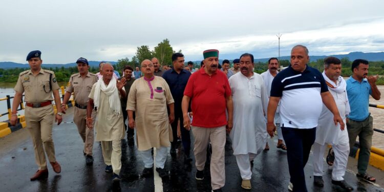 भारी वर्षा के कारण प्रदेश में जल शक्ति विभाग की 4680 योजनाएं क्षतिग्रस्त होने से प्रदेश को हुआ 323.30 करोड का नुकसान- उपमुख्यमंत्री मुकेश अग्निहोत्री