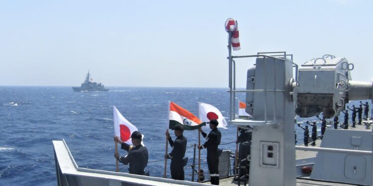 Japan भारत समुद्री अभ्यास 2022 (JIMEX 23) का समापन बंगाल की खाड़ी में हुआ I