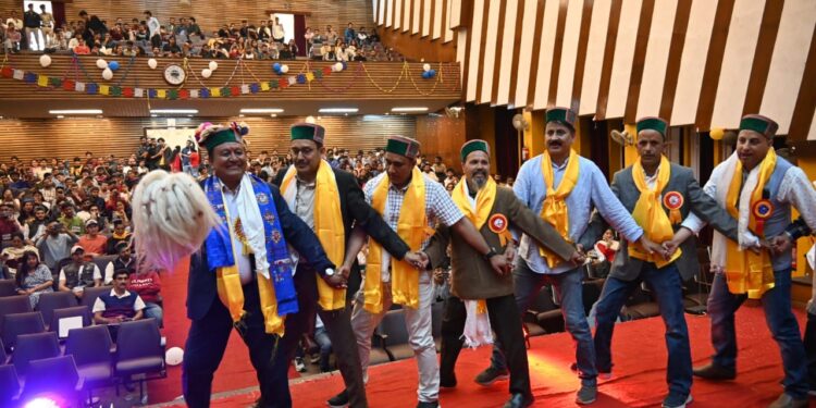 हिमाचल प्रदेश विश्वविद्यालय के ऑडिटोरियम में  “तोशिम 2023” कार्यक्रम आयोजित