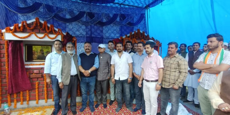 शिक्षा मंत्री ने टाहू गांव में बस अड्डे से मेहता नगर संपर्क मार्ग का किया लोकार्पण