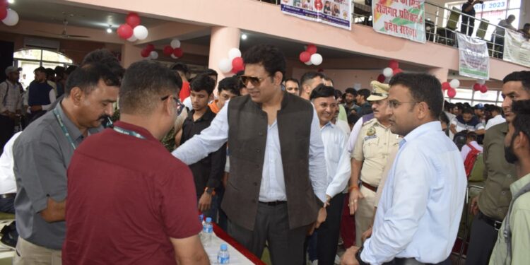 नगरोटा में दो दिवसीय रोजगार मेले का हुआ आगाज