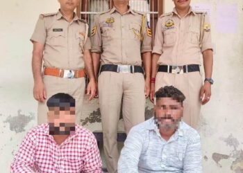 कांगड़ा पुलिस ने चिट्टे  सहित दवोचे तीन  व्यक्ति