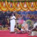 प्रधानमंत्री ने आईटीपीओ इंटरनेशनल एक्जीबिशन-सह-कन्वेंशन सेंटर के श्रमिकों को सम्मानित किया