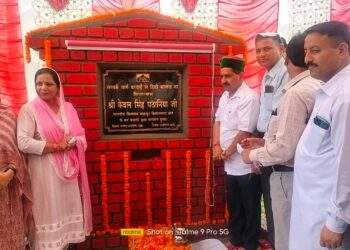 शाहपुर के प्रत्येक गांव को चरणबद्व तरीके से मिलेगी सड़क सुविधा: पठानिया