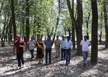 बाढ़ के कारण कृषि विज्ञान केंद्र कुल्लू में भारी नुक़सान