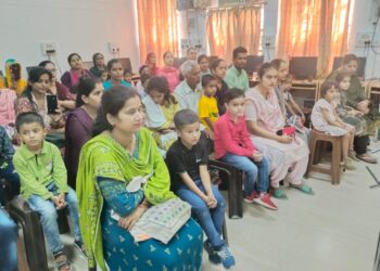 केंद्रीय विद्यालय हमीरपुर  नन्हे-मुन्ने बच्चों के लिए बाल वाटिका -3 का शुभारम्भ