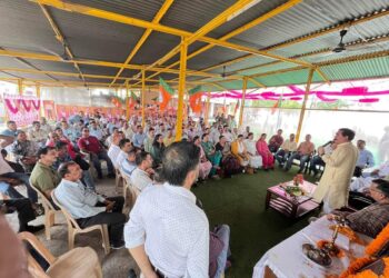 कांग्रेस ने झूठी गारंटीयों के बलबूते प्रदेश की जनता को गुमराह करके सत्ता में आ गई :  विपिन सिंह परमार