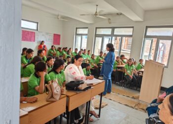 राजकीय वरिष्ठ माध्यमिक पाठशाला टिक्कर खातरियां और राजकीय उच्च पाठशाला बराड़ा में विद्यार्थियों के लिए कॅरियर परामर्श एवं तनाव प्रबंधन शिविर