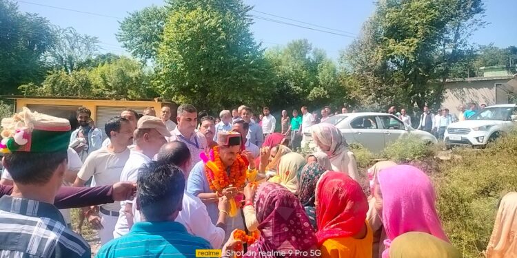 शाहपुर विस क्षेत्र में हर घर नल और जल पहुंचेगा: पठानिया