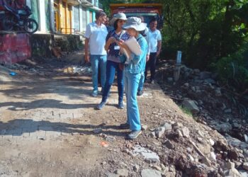 भारतीय भूवैज्ञानिक सर्वेक्षण के दल ने भूस्खलन के कारणों का पता लगाने को सरकाघाट में किया सर्वे