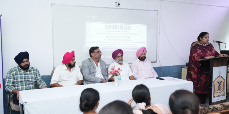 Managing good health is crucial for every individual, and for students. : Dr. Ramandeep Dargan