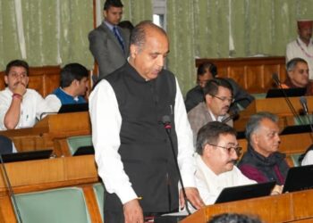 आपदा राहत के नाम पर झूठी वाहवाही धरातल पर लोगों को पांच, दस, पंद्रह हज़ार मिल रहा है: जयराम ठाकुर नेता प्रतिपक्ष