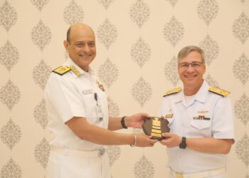 ब्राजील की नौसेना के एक प्रतिनिधिमंडल ने 05 सितंबर 23 को नई दिल्ली का दौरा किया