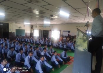 जाहू में विद्यार्थियों को दी विभिन्न कानूनों, मौलिक अधिकारों एवं कर्तव्यों की जानकारी