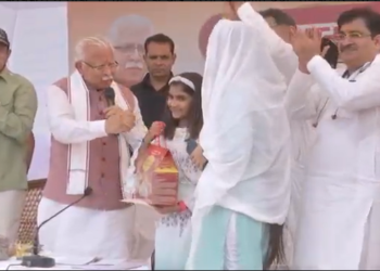 Haryana व प्रत्येक हरियाणवी का विकास ही सरकार का लक्ष्य- मुख्यमंत्री।