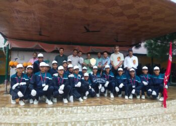 पाठशाला पीज ने अव्वल प्रदर्शन करते हुए मार्च पास्ट और अनुशासन में प्रथम स्थान हासिल किया