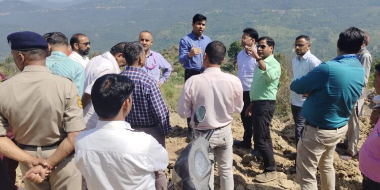 केन्द्रीय अंतर मंत्रालय दल ने किया वर्षा प्रभावित दून और नालागढ़ विधानसभा क्षेत्रों का दौरा