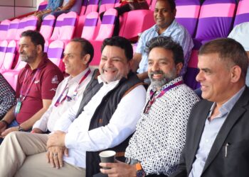 अंतर्राष्ट्रीय क्रिकेट स्टेडियम धर्मशाला में ICC World cup होन से  पर्यट्न कारोबार को पंख : सुधीर शर्मा