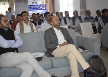 जलवायु परिवर्तन और सतत विकास पर कार्यशाला आयोजित