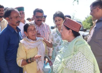 बल्ह क्षेत्र में झोर खड्ड पर 2 करोड़ से बन रहा वैली ब्रिज