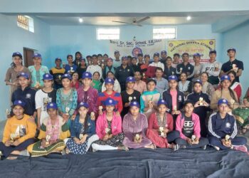 स्वर्ण जयंती उत्कृष्ट विद्यालय कल्याडा में 7 दिवसीय NSS  कैंप का समापन