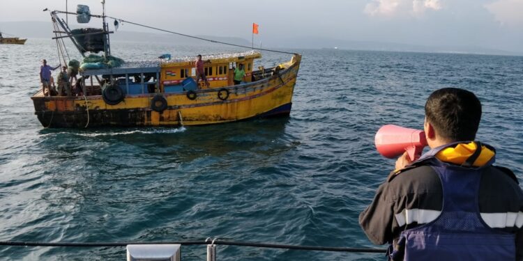 Comprehensive Coastal Security Exercise Sagar Kavach was conducted by the Indian Navy in Andhra Pradesh