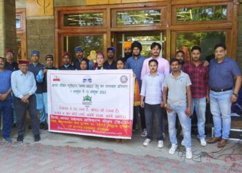 आपदा से बचाव के सम्बन्ध में कलाकारों ने लोगों को किया जागरूक