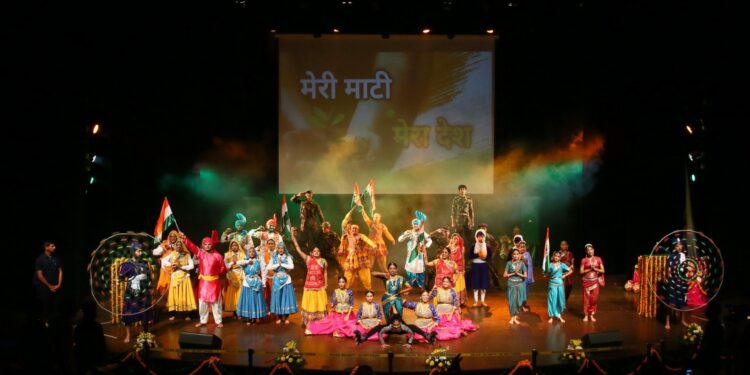 State Level Programme of ‘Amrit Kalash Yatra’ was organized today at Tagore Theatre, Sector 18, Chandigarh