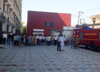 समर्थ 2023 अभियान के तहत मिनी सचिवालय ऊना में मॉक ड्रिल आयोजित