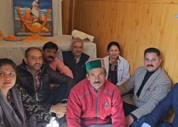 शिमला भाजपा ने महर्षि वाल्मीकि जयंती के उपलक्ष में रक्तदान शिवर का किया आयोजन