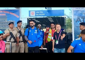 ICC World cup Update :- न्यूजीलैंड के खिलाफ मुकाबले से पहले रोहित शर्मा की टीम धर्मशाला पहुंची