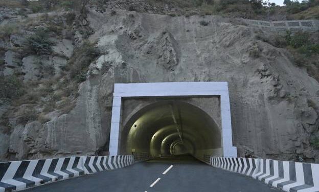 Jammu & Kashmir Maroge Tunnel at estimated cost of Rs 82 Crore has been successfully completed