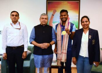 एशियाई खेलों में भारत के कुल 107 पदकों में रेलवे के खिलाड़ियों ने 22 पदकों का योगदान दिया