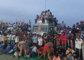 हरोली विधानसभा क्षेत्र के तहत ग्राम पंचायत क्षेत्रां दंगल मेले का आयोजन