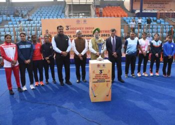 केंद्रीय मंत्री हरदीप सिंह पुरी ने तीसरी हॉकी इंडिया सीनियर महिला अंतर-विभागीय राष्ट्रीय चैम्पियनशिप का उद्घाटन किया