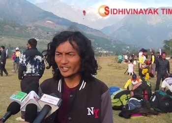 दिन के समय पैराग्लाइडिंग सीखने के लिए नरवाना साइट अच्छी है : अमन थापा