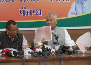 आप सरकार ने पंजाब के लिए कुछ नहीं किया :   सुनील जाखड़ भाजपा प्रदेश अध्यक्ष