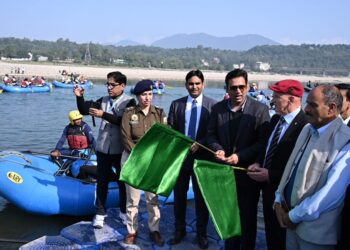 नादौन में  एशियन राफ्टिंग चैंपियनशिप का उदघाटन