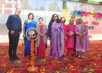 अंकुर सीनियर सेकेंडरी स्कूल ने मनाया वार्षिक उत्सव