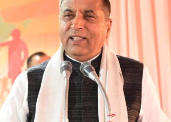 सुख की सरकार का नारा लगाने वाले दुःख की सरकार चला रहे हैं : जयराम ठाकुर