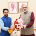 केंद्रीय मंत्री गिरिराज सिंह से मिलकर  अनुराग ठाकुर ने आपदा प्रभावित हिमाचल के लिए माँगे और 10000 आवास