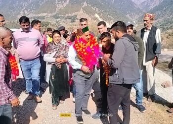 धारकंडी क्षेत्र में सड़क नेटवर्क को सुदृढ़ करने पर खर्च होंगे 18 करोडः पठानिया