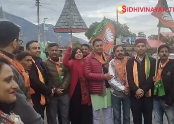 तीन राज्यों में चुनाव जीतने के बाद बीजेपी ने मनाया जश्न