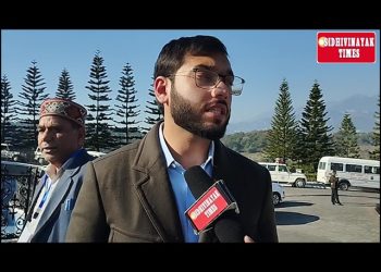 युवा नेता गगरेट के विधायक चैतन्य शर्मा बता रहे e_charging और रोजगार पर SidhivinayakTimes  के साथ