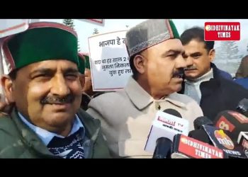 सेर पर सवा सेर की रणनीति का गवाह बना तपोवन ; भाजपा ने जलाई डिग्रियां तो कांग्रेस ने याद दिलवाई वादा खिलाफ़ी