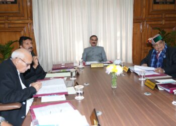 पुलिस विभाग में आरक्षी के पद पर 30 प्रतिशत महिला आरक्षण और प्रत्येक अनाथ 27 वर्ष की आयु तक 4000 रुपये प्रतिमाह एचपी कैबिनेट में मंजूरी