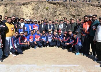 Jubbal-Nawar-Kotkhai : नशे की प्रवृत्ति को पूरी तरह खत्म करने के लिए  क्रिकेट व अन्य खेलकूद गतिविधियों में रुचि दिखाना  सराहनीय कदम : शिक्षा मंत्री रोहित ठाकुर