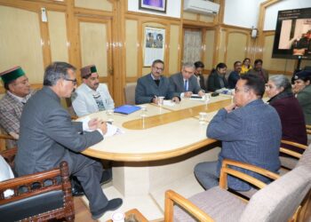 व्यवस्था परिवर्तन का एक साल’ पूर्ण होने पर धर्मशाला में होगा राज्य स्तरीय समारोह: मुख्यमंत्री