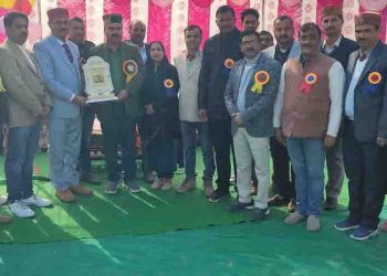 राजकीय वरिष्ठ माध्यमिक पाठशाला धबीरी में लगभग 90 लाख रुपये की लागत से निर्मित परीक्षा भवन का उदघाटन